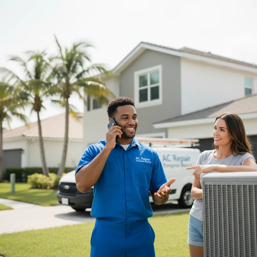 AC Repair Pompano Beach customer support in Roulette